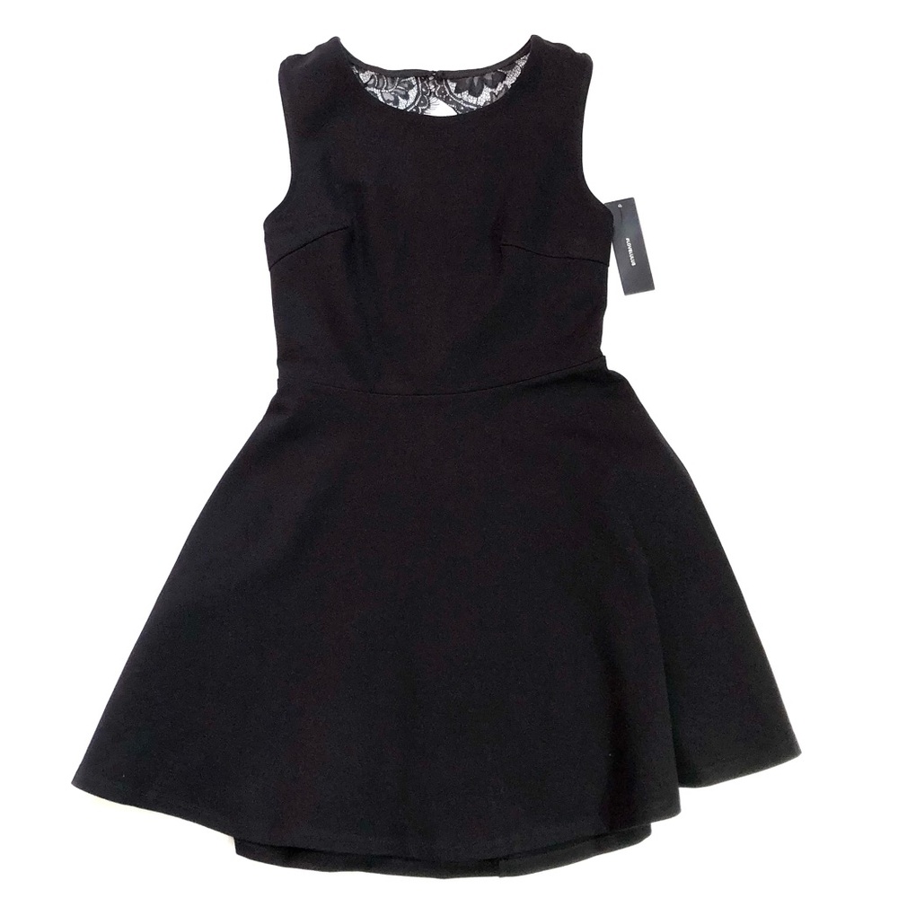 Lulus Need You Close Lace Backless Skater Dress